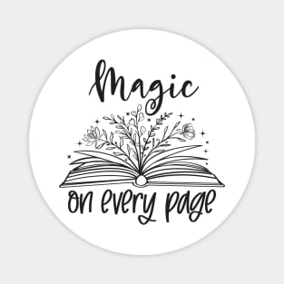 magic on every page Magnet